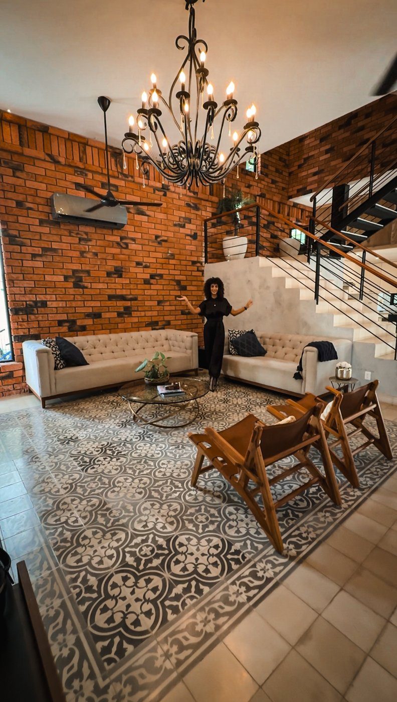 Orit Haiby inside a home in Playa del Carmen